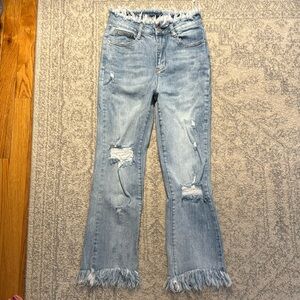 EUC Risen distressed jeans